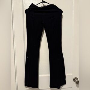 Lululemon reversible flared leggings